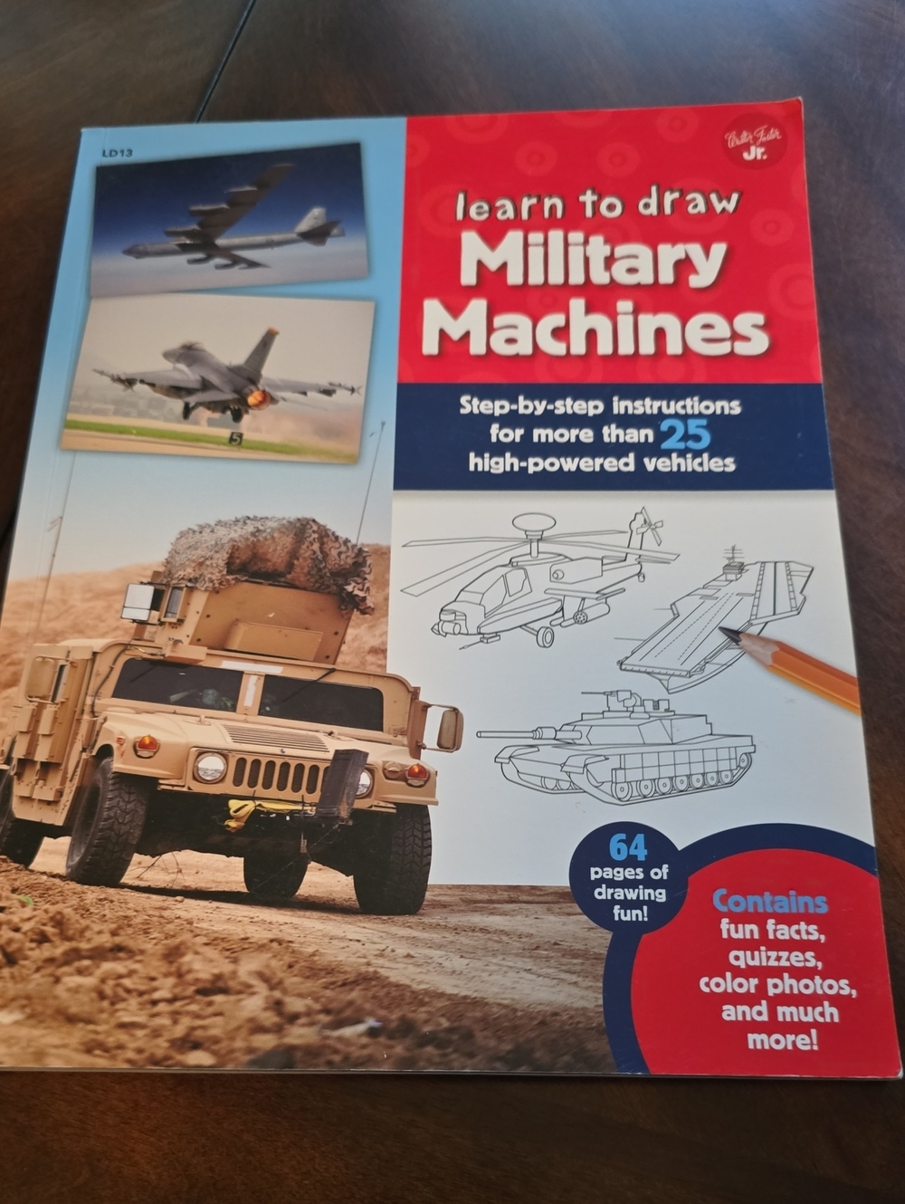 Learn to Draw Military Machines Kids Activity Book - Paperback